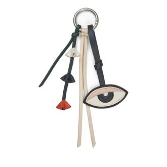Munthe Accessoires, Dames, Veelkleurig, ONE Size, Leer, Lumut Keychain