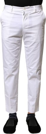 Dolce & Gabbana Cropped Slim Fit Broek