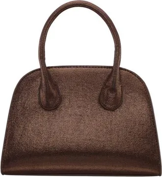 Nina Ainsley Top Handle Bag in Bronze at Nordstrom