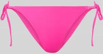 Guess Bikini-Hose mit Strasssteinbesatz Modell Violet in Pink, Gr&ouml;&szlig;e XL