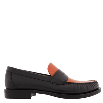 Ferragamo Ferragamo Fort Signature Leather Loafers, Size 9 EE