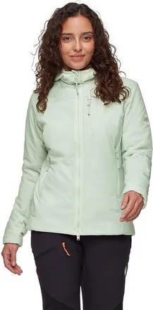 Mammut Rime In Hooded Jacket - Womens in Silver Sage at Nordstrom, Size X-Large