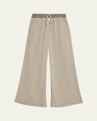 DRKSHDW RICK OWENS Wide-Leg Sweatpants