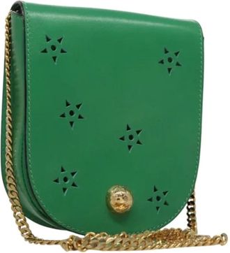 Celine Pre-owned Cross Body Bags, female, Green, Size: ONE SIZE Pre-owned Vintage Cross Body Bag