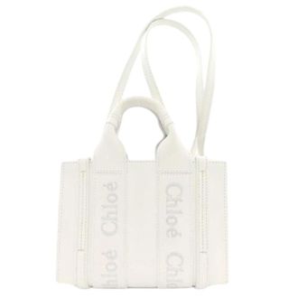 Chlo&eacute; Pre-owned Tote Bags, female, White, Size: ONE SIZE Pre-owned Tote Bag