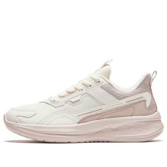 Anta (WMNS) ANTA Running Series Sneakers Ivory Nude Pink 922345579-7