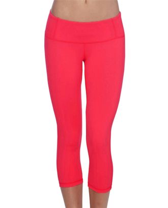 Body Glove Work It Capri Leggings In Diva