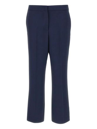 Kaos tailored straight-leg trousers - Blue