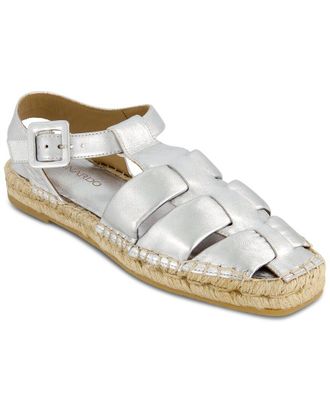 Bernardo Monri Leather Espadrille