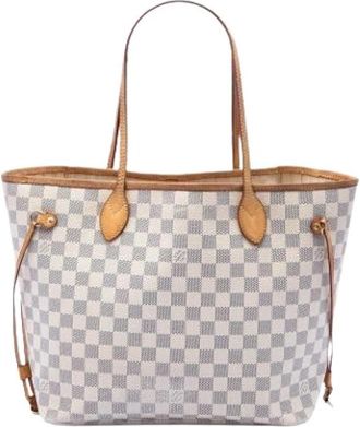 Louis Vuitton Tweedehands Canvas Louis Vuitton tassen - Dames - Vintage Shopper - Beige - ONE Size - Vintage