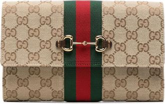 Gucci Horsebit GG Supreme Tote Bag