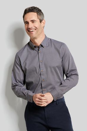 Bugatti Herren Shirt met grafische prints