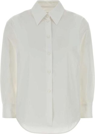 Jil Sander Overhemden, Dames, Wit, S, Shirt 08