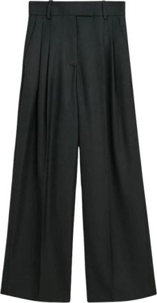 By Malene Birger Dames, Broeken, Zwart, Maat: L Leer