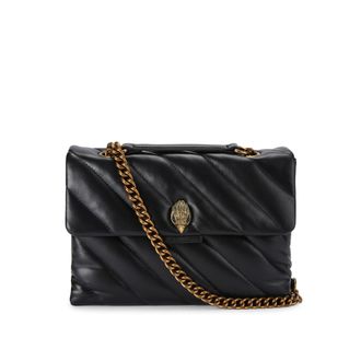 Kurt Geiger Womens Leather Kgl Lg Soho Bag - Black - One Size