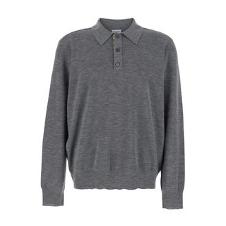 Burberry Heren, Truien, Grijs, Maat: 2XL Wol