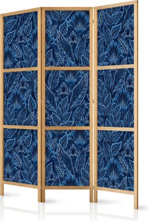 Artgeist Biombo Decorativo Artgeist Azul 135 Cm Alto 3 Paneles