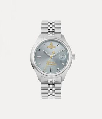 Vivienne Westwood Little Camberwell Watch Silver / Blue Stainless Steel Women