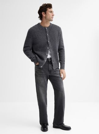 Edwin Mens Aomori ash-grey jean Loose fit