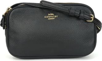 Coach Tweedehands leren schoudertassen - Dames - Vintage Schoudertas - Zwart - ONE Size - Leer - Vintage