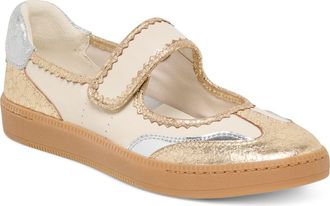 Dolce Vita Nanet Mary Jane Flat in Metalic Mulighti Leather at Nordstrom, Size 8.5