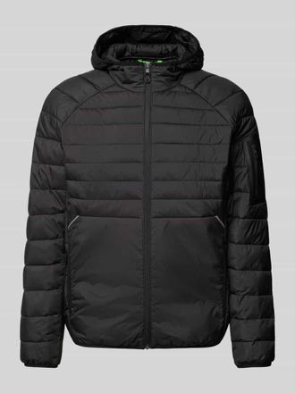 HUGO BOSS Steppjacke mit Kapuze Modell Thor in Black, Größe XL