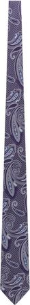 Etro Blue Paisley Tie
