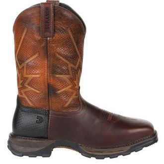 Durango Steel Toe Ventilated Pullon Work Boot in Tobacco at Nordstrom, Size 11.5