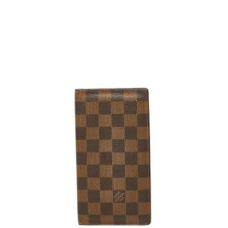 Louis Vuitton Pre-owned Long Wallet (Bi-fold) - - Pre-owned - Donna - Marrone - ONE SIZE