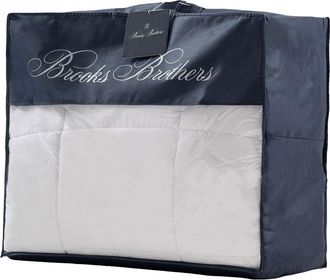 Brooks Brothers Quilted Mattress Topper in White at Nordstrom Rack, Size King