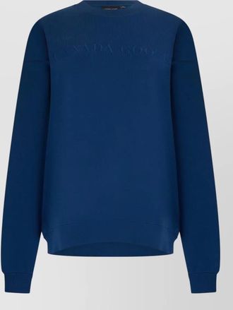 Canada Goose cotton logo-embroidered hoodie