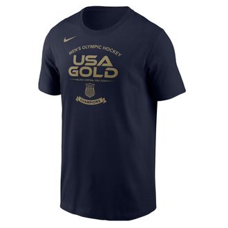 Nike Mens Team USA Short-Sleeve T-Shirt in Blue | M11332P530USAH-NVY