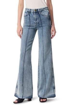Rag & Bone Skylar High Waist Wide Leg Jeans in Clementine at Nordstrom Rack, Size 25