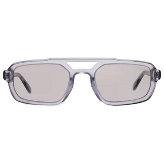 Emporio Armani Light Grey Irregular Mens Sunglasses EA4240U 620287 53