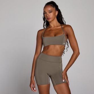 MyProtein Sujetador deportivo de espalda abierta Training para mujer de MP - Espresso - XS