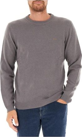 Sun 68 Truien & Vesten, Heren, Grijs, 2Xl, Wol, Trui met ronde hals