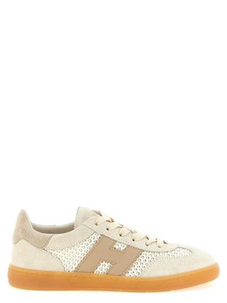 Hogan Beige Woven Sneakers