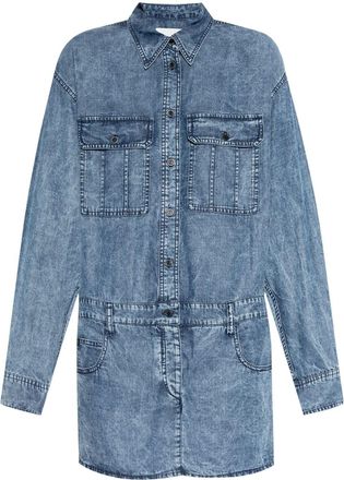 Isabel Marant Palvina dress - women - Lyocell - 40 - Blue