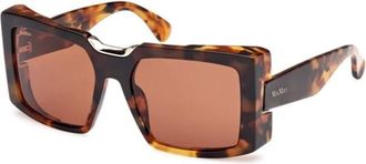 Max Mara unisex, Accessoires, Bruin, Maat: 55 MM