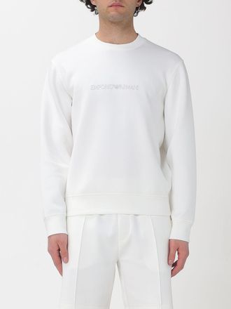 Emporio Armani Felpa a girocollo con logo Emporio Armani