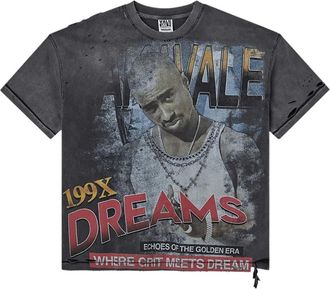 Vale T-shirt Makavale con stampa grafica - Grigio