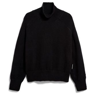 Armedangels Winter Cotton Knit Sweater Pullover f&uuml;r Damen | schwarz