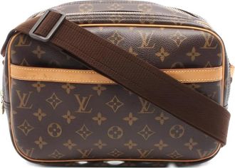 Louis Vuitton 2009 monogram pattern shoulder bag - Brown