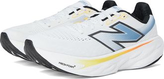 New Balance Fresh Foam X 1080v14 Mens Shoes White/Black/Sea Stone : 11.5 D - Medium, Textile