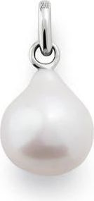 Monica Vinader Small Baroque Pearl Pendant in Sterling Silver/pearl at Nordstrom