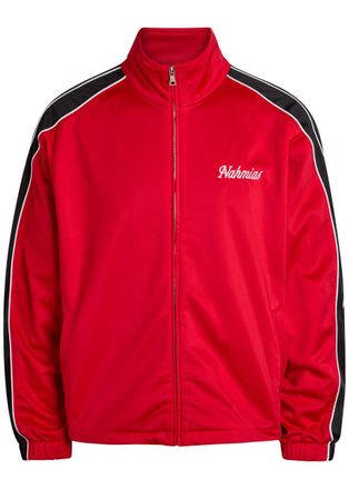 Nahmias Logo-embroidered Jersey Track Jacket - Red - XL