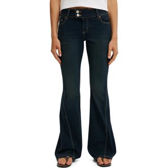 Cotton On Womens Mid Rise Bootcut Jean in Lowlight Rinse Twist at Nordstrom, Size 12