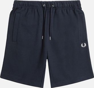 Fred Perry Mens Fred Perry Classic Sweat Shorts Navy - Black - Size: 35/34/32