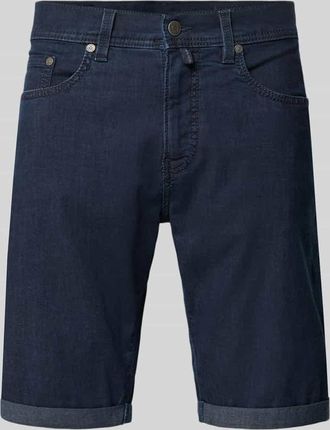 Pierre Cardin Jeansshorts mit Label-Detail in Black, Gr&ouml;&szlig;e 30