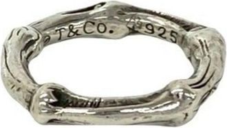 Tiffany & Co. Silver Silver 925 Band Ring (Pre-Owned)